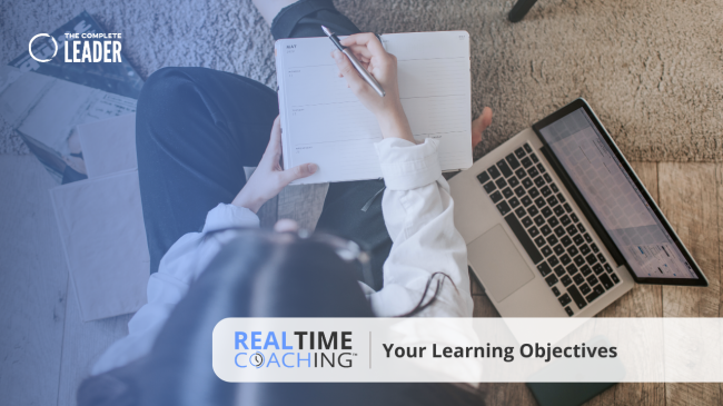 RTC: Your Learning Objectives